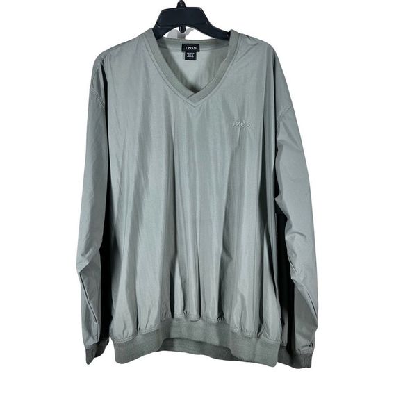 Izod Other - IZOD Mens Sz L Pullover Windbreaker Jacket Pockets